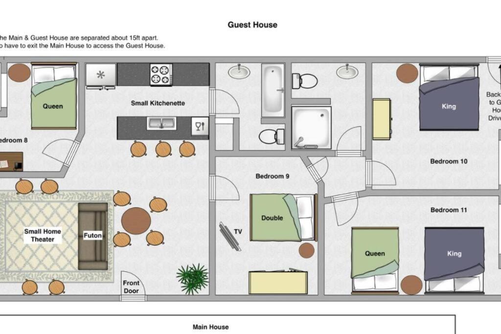 The River Haven - Sleeps 32 - On Guadalupe River Seguin Exteriér fotografie